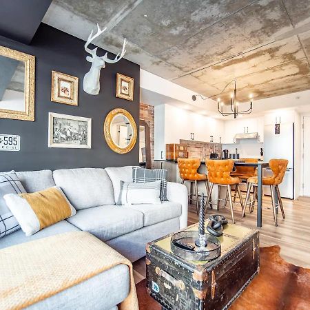 Quebec, Rustique Chic En Ville, Piscine Sur Le Toit Pour 2 A 6 Invites Екстериор снимка