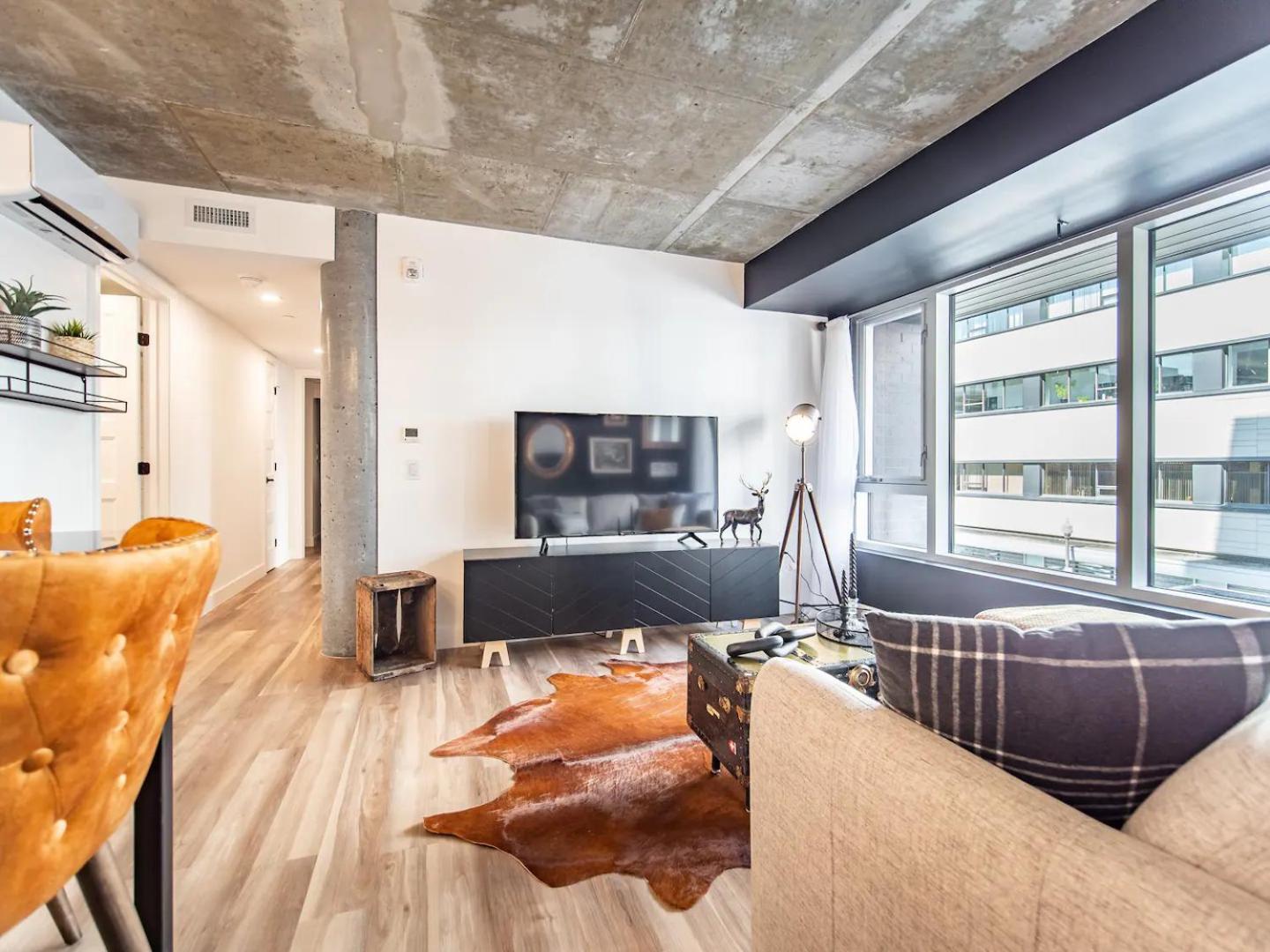 Quebec, Rustique Chic En Ville, Piscine Sur Le Toit Pour 2 A 6 Invites Екстериор снимка