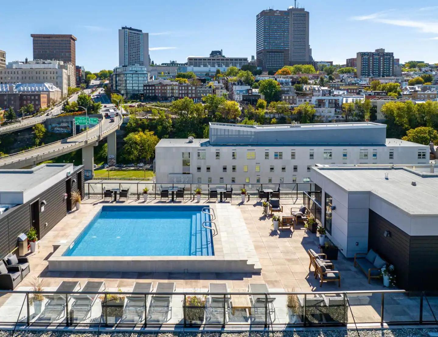 Quebec, Rustique Chic En Ville, Piscine Sur Le Toit Pour 2 A 6 Invites Екстериор снимка